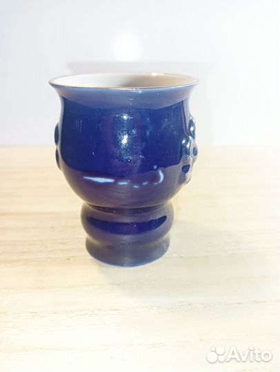 Стаканчик синий времен СССР