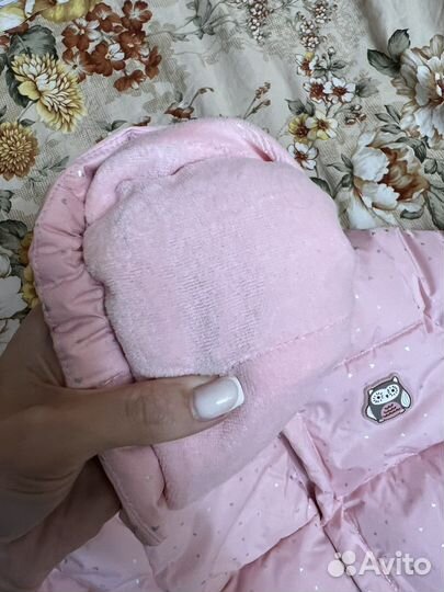 Зимний комбинезон для девочки