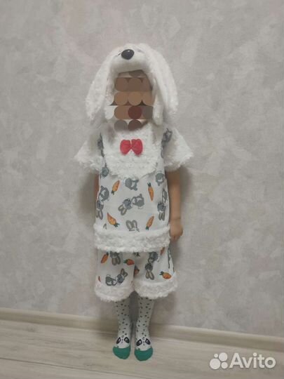 Карнавальный костюм зайчика аренда