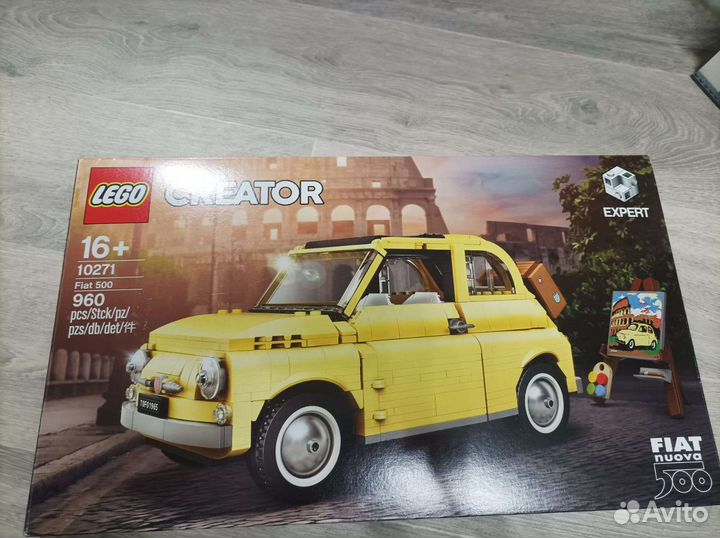 Конструктор lego Creator 10271 Fiat 500