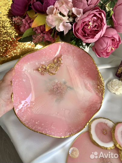 Посуда из эпоксидной смолы