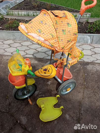 Велосипед детский трёхколёсный