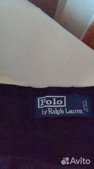 Джинсы-брюки Polo Ralph Lauren, х/б, черные