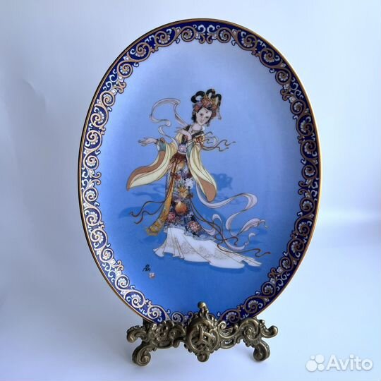 Bradford Exchange овальные фарфоровые тарелки