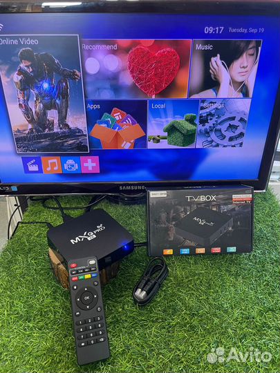 Smart tv андроид приставка MXQ pro