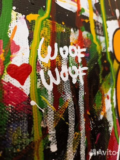 Картина на холсте 40/40. Акрил