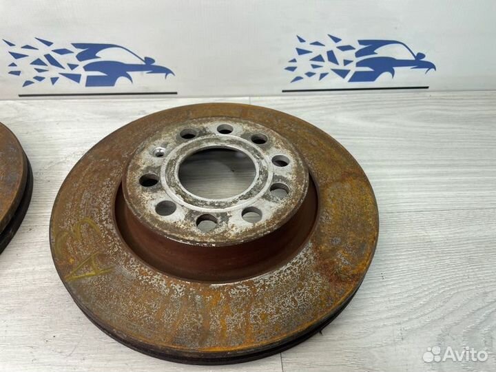 Диск тормозной передний Audi A3 8PA cayc 1.6 TDI