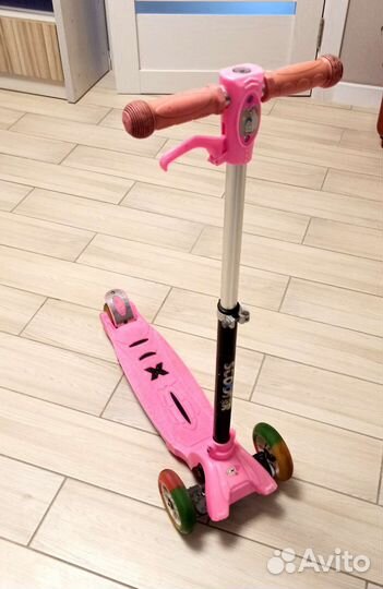 Самокат детский трёхколёсный мощный