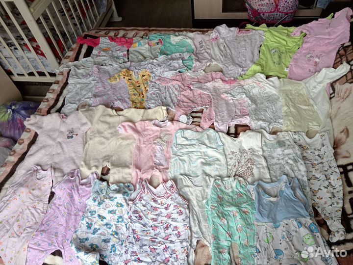 Вещи на девочку от 0 до года
