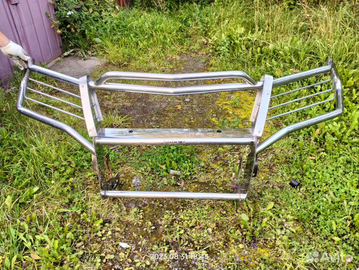 Кенгурятник на mitsubishi pajero