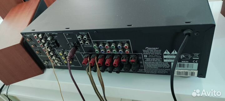 Колонки аудио Jamo и ресивер Pioneer VSX-818V-K