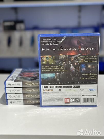 Dragons dogma 2 ps5 диск