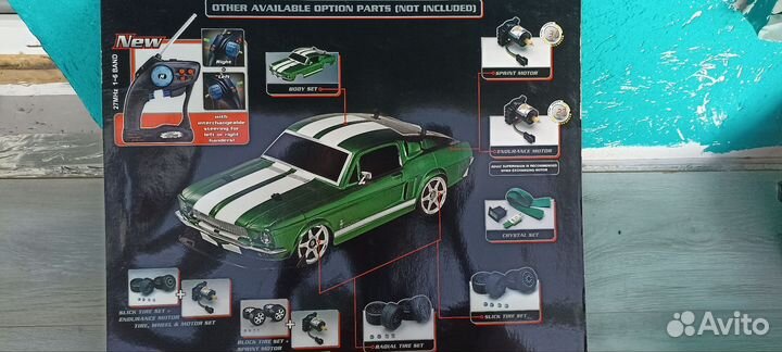 Машинка на пульте управления Ford 1967 для дрифта