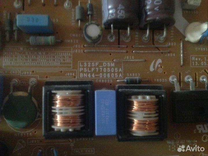 Блоки питания для ЖК телевизоров samsung