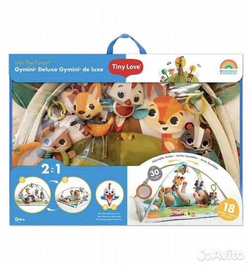 Развивающий коврик Tiny love сказочный лес