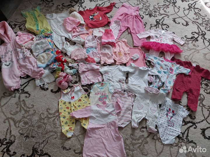 Детские вещи пакетом на девочку