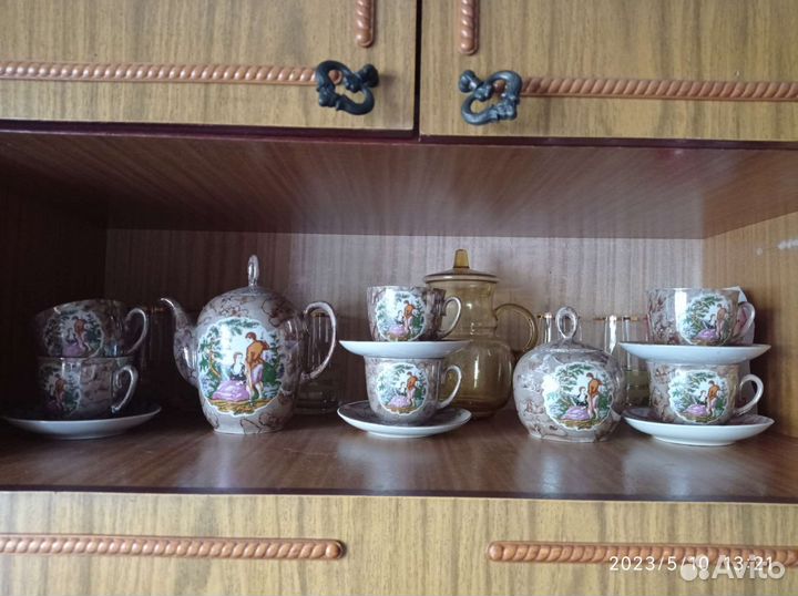 Сервиз чайный СССР Пастушка