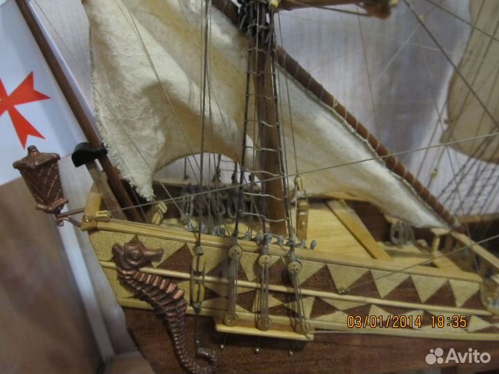 Продается модель корабля San Giovanni Battista