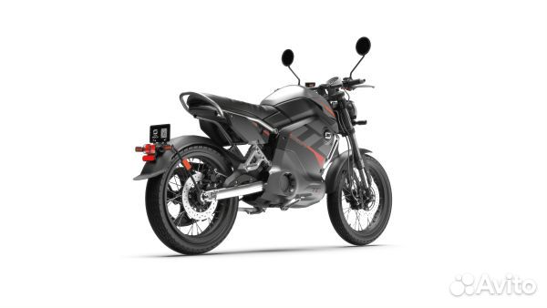 Электромотоцикл super soco TC MAX (Черный-красный)