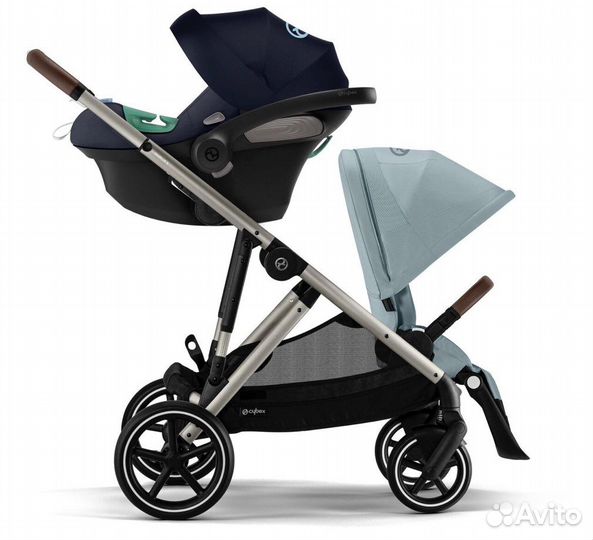 Коляска для погодок двойни gazelle s