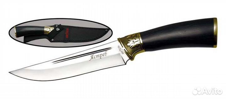 Охотничий нож Витязь Ястреб сталь 65X13 B66-341