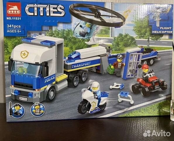 Lego City полицейский участок