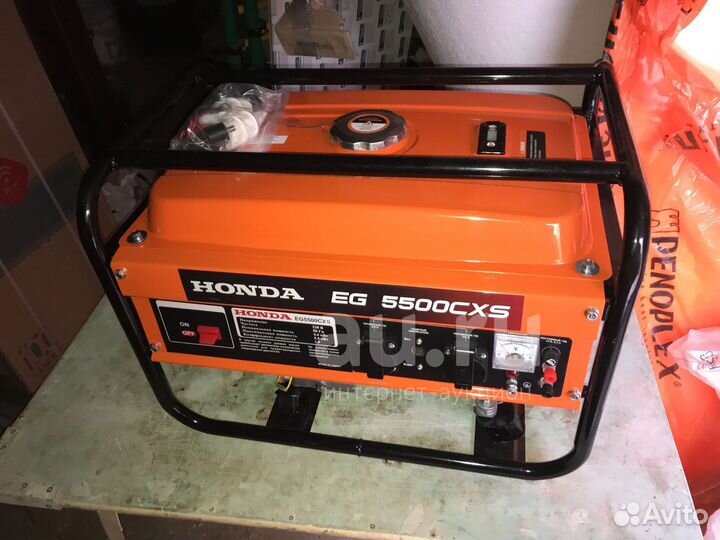Генератор бензиновый honda eg 5500cxs