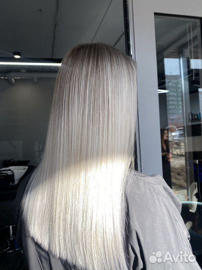 Тонирование волос