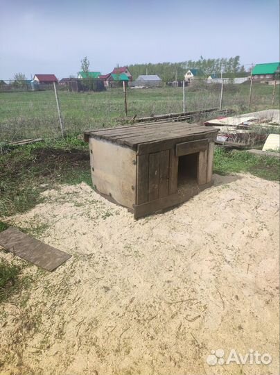 Будка для собаки утепленная