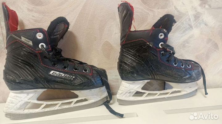 Хоккейные коньки bauer 33 размер