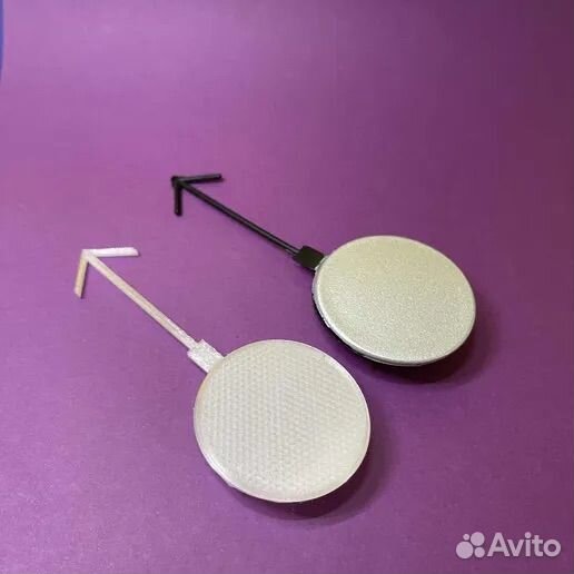 Заглушка переднего бампера Seat Ibiza 2017-2021