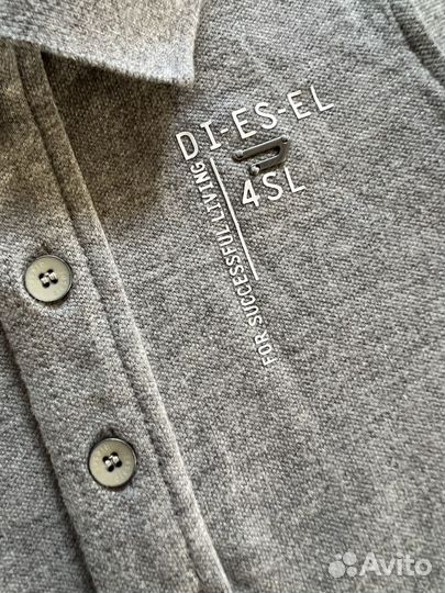 Поло Diesel, лонгслив. Оригинал, новое