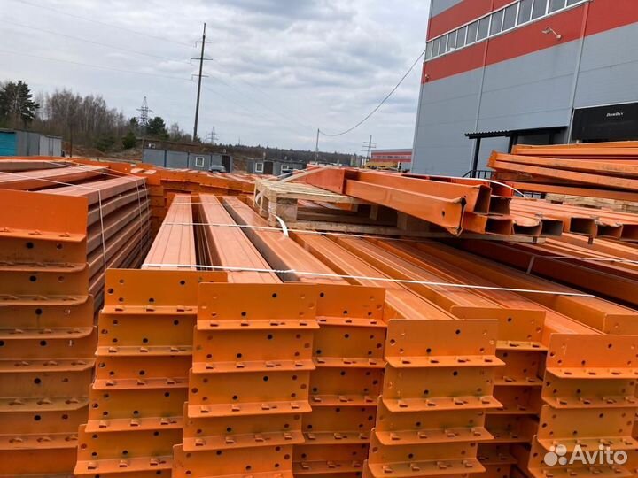 Стеллажи металлические бу / Фронтальные Стеллажи