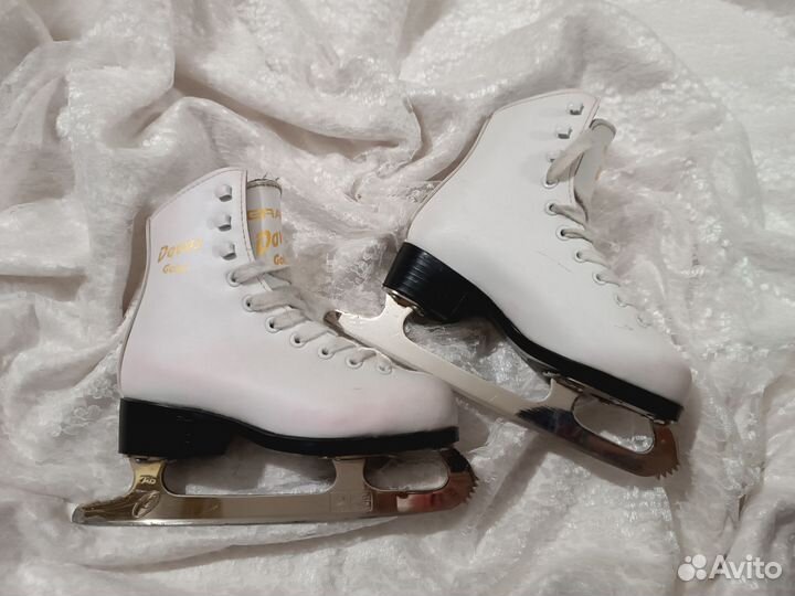 Коньки полупрофессиональные Graf Davos Gold 29