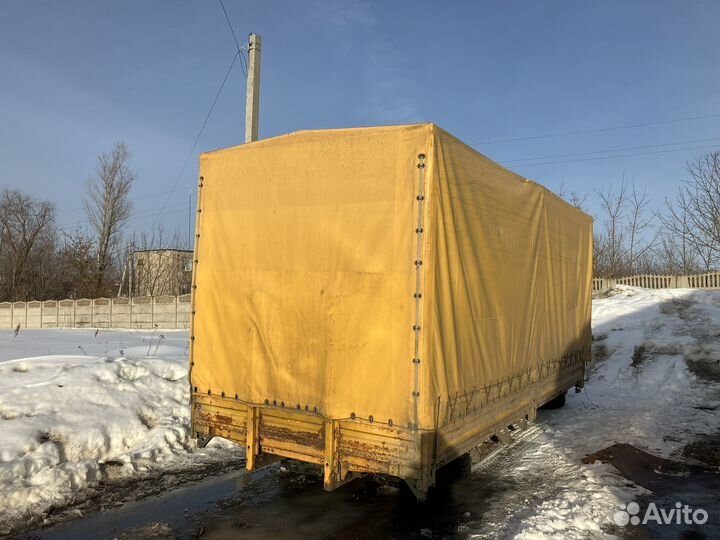 Тентованная бортовая платформа тент на Камаз 4308