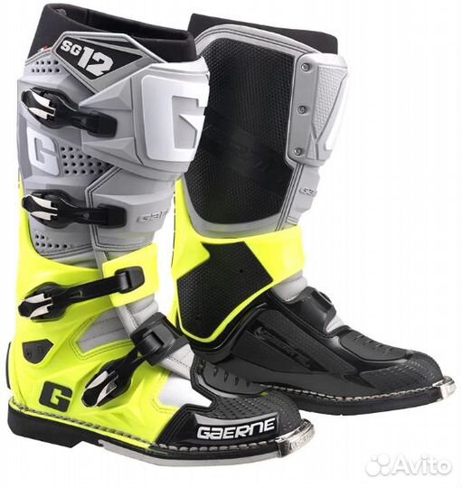 Мотоботы Gaerne SG-12 Black/White