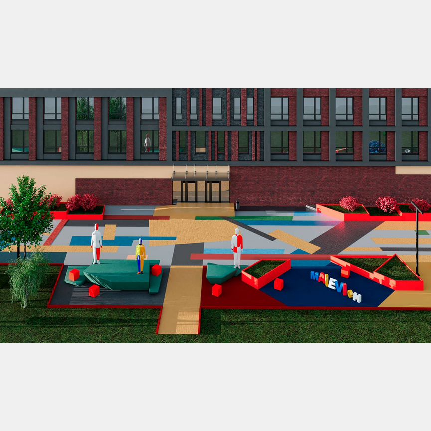 2-к. апартаменты, 51,4 м², 5/28 эт.