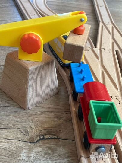 Деревянная железная дорога IKEA brio