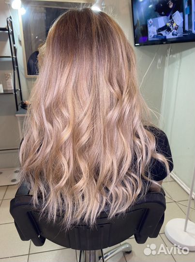 Окрашивание кератин ботокс