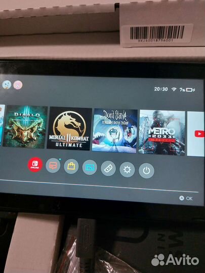 Nintendo switch с играми