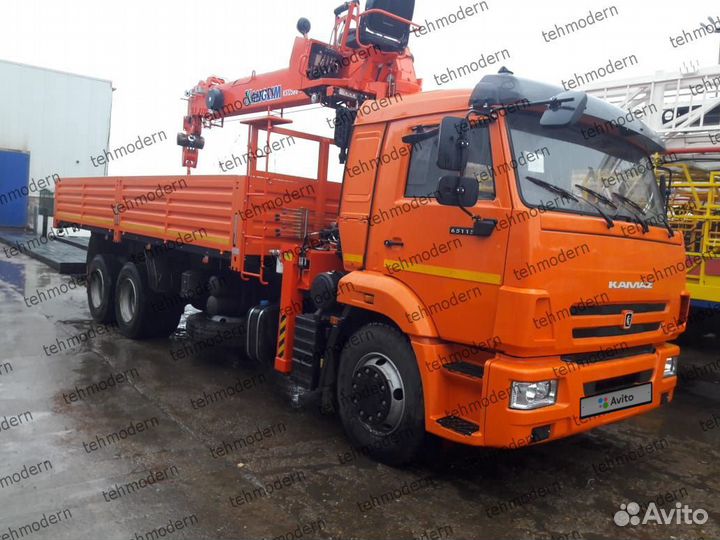 КамАЗ 65115-3094-50 с КМУ, 2023