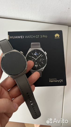 Смарт часы huawei watch gt 3 pro titanium