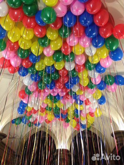 Воздушные шары, фотозона, оформление