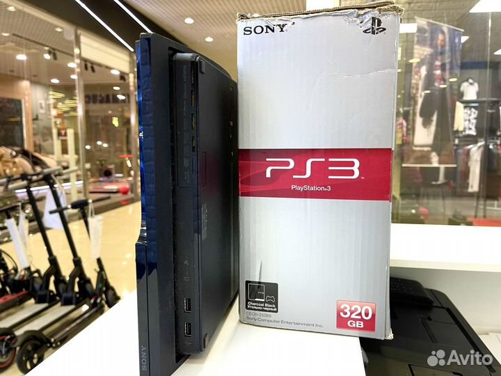 Sony PlayStation 3 Slim + 30 игр