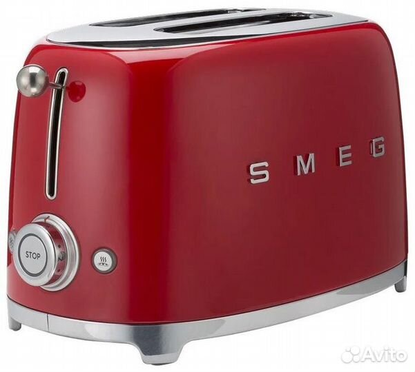 Тостер Smeg TSF01rdeu, красный