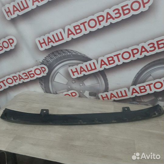 Накладка на бампер задняя Hyundai Solaris хэтчбек