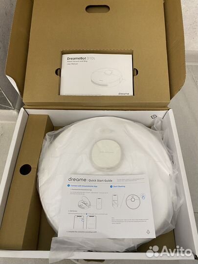 Робот пылесос xiaomi dreame Bot D 10s