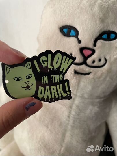 RipNdip Рюкзак плюшевый черного цвета(+1 товар)