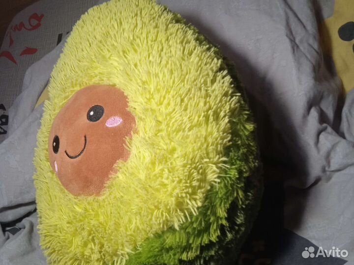 Плюшевый авокадо игрушка внутри вата