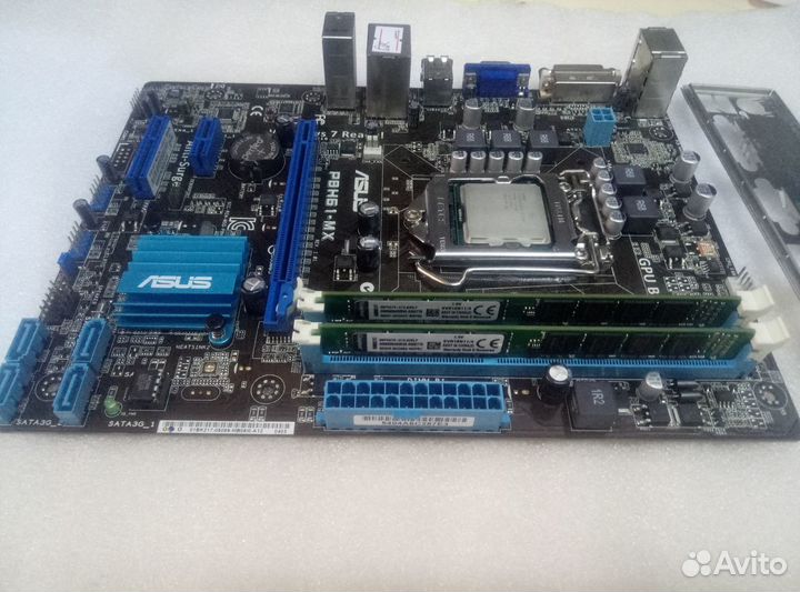 Комплекты asus P8H61-MX / i5-2400 / 8 Гб DDR3